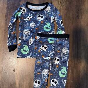 Little Sleepies Disney Jack & Crew Nightmare Before Christmas Bamboo Pajamas